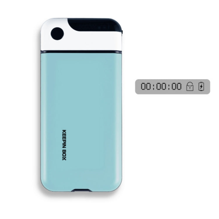 Self-Discipline Phone Timer Lock Box Can Receive Phone Calls, Color: Green Without Backlight