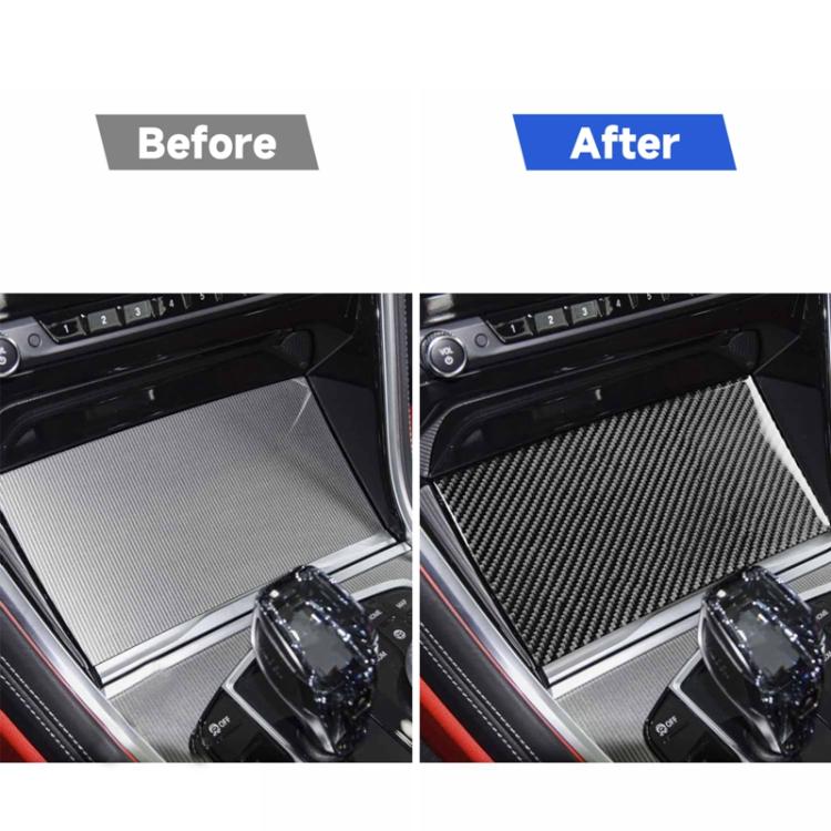For 2019-2024 BMW 8 Series G14 Right-hand Drive Central Control Storage Box Sliding Panel Sticker