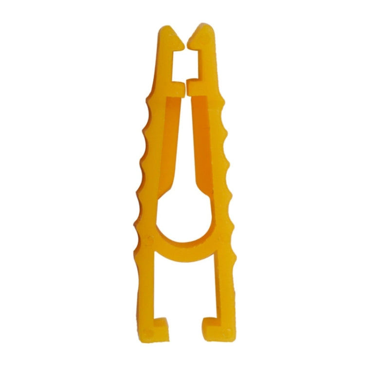 50pcs Car Fuse Cartridge Puller Tweezers(Yellow)