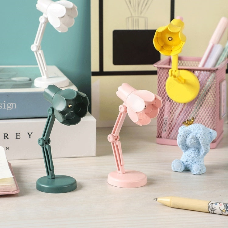 Flower Shape LED Mini Magnetic Table Lamp Foldable Bedside Night Light