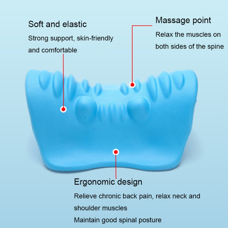 Gravity Shiatsu Cervical Spine Massager Home Neck and Back Massage Pillow