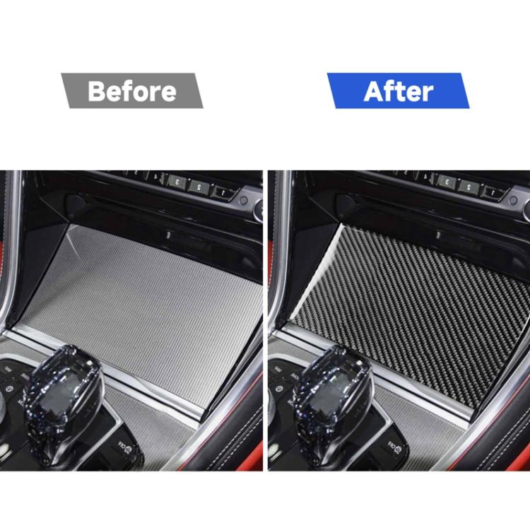 For 2019-2024 BMW 8 Series G14 Left-hand Drive Central Control Storage Box Sliding Panel Sticker