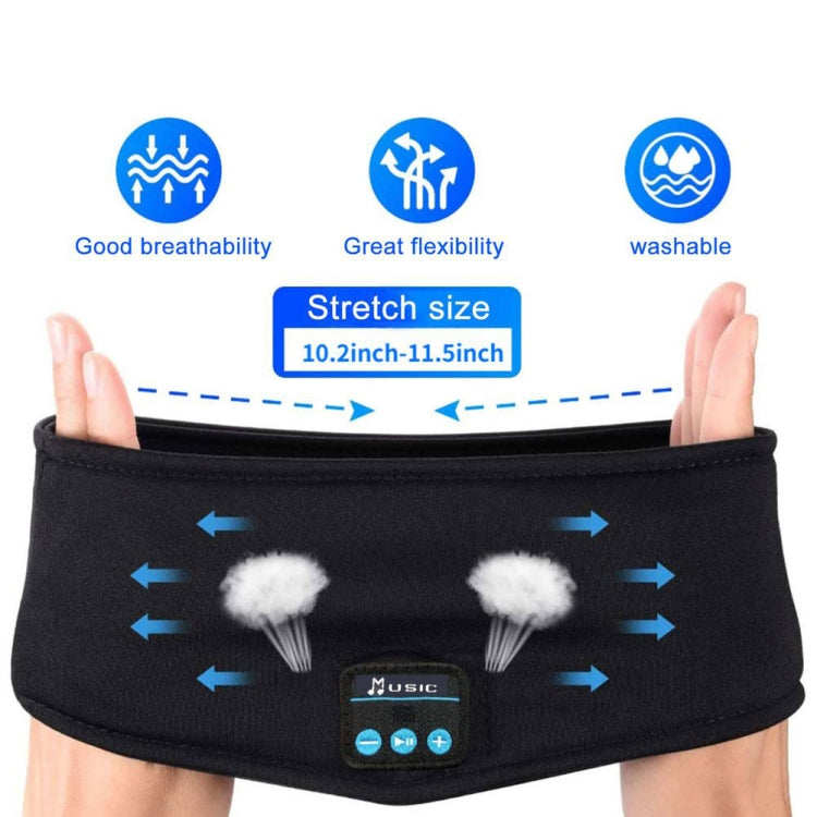 Music Headband Bluetooth Eye Mask Yoga Running Sleep Headphones