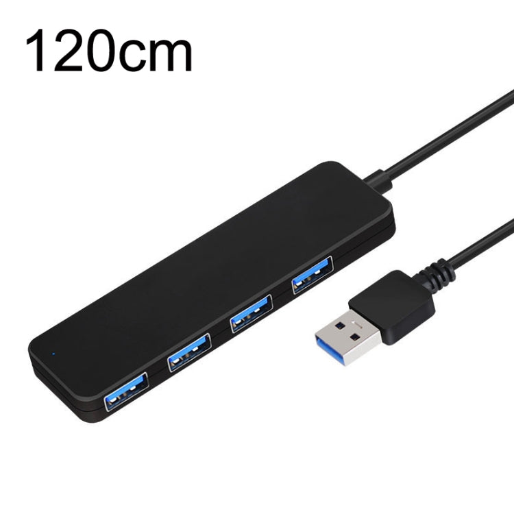 AB3-L42 4 Ports Concentrator High Speed HUB 5G Extension Dock USB3.0 HUB Length: 120cm