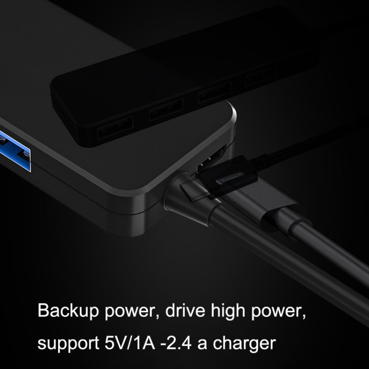 AC3-L43 Type-c/USB-c USB2.0 25cm 4 Ports Expansion Dock Notebook High Speed HUB