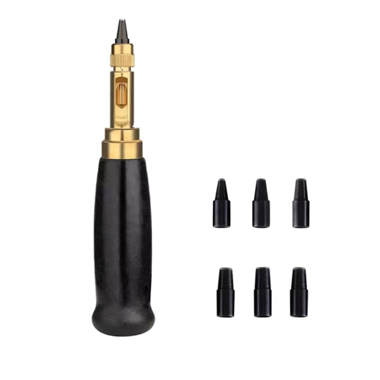 6 In 1 Automatic Belt Punch Punching Multi-scalp Anechoic Belt Punch
