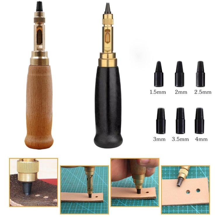 6 In 1 Automatic Belt Punch Punching Multi-scalp Anechoic Belt Punch