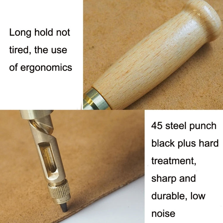 6 In 1 Automatic Belt Punch Punching Multi-scalp Anechoic Belt Punch