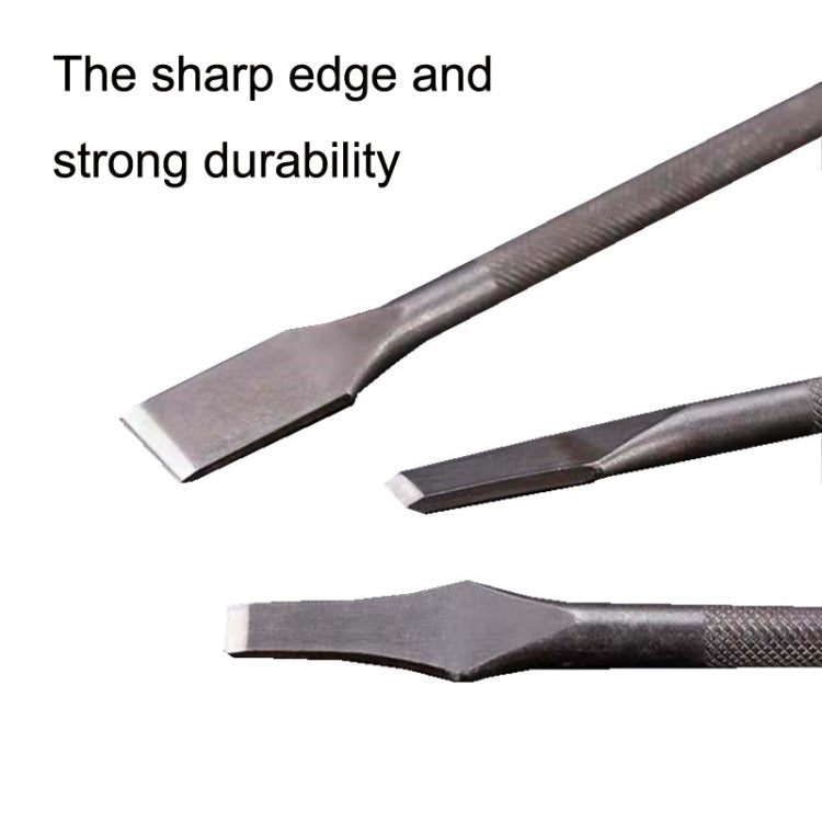 ER018 2pcs Card Position Cut Cowhide Leather Word Cut DIY Tool, Size: 12mm