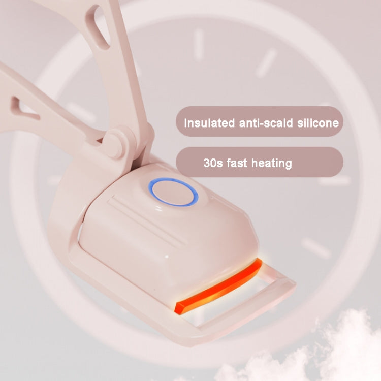 Electric Heated Eyelash Curler Temperature Adjustable Quick Heat Eyelash Curling Clamp