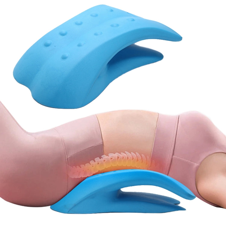 Lumbar Massage Corrector Spine and Cervical Stretch Physiotherapy Cushion(30.8x23x8cm)