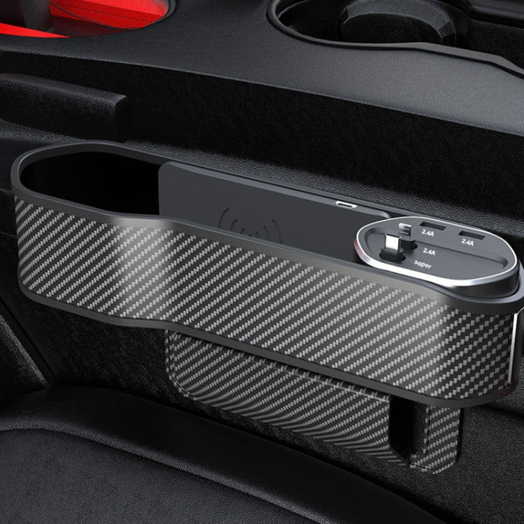 Car Seat Clip Organizer Multifunctional Car Charger, Specification: Wireless Charge