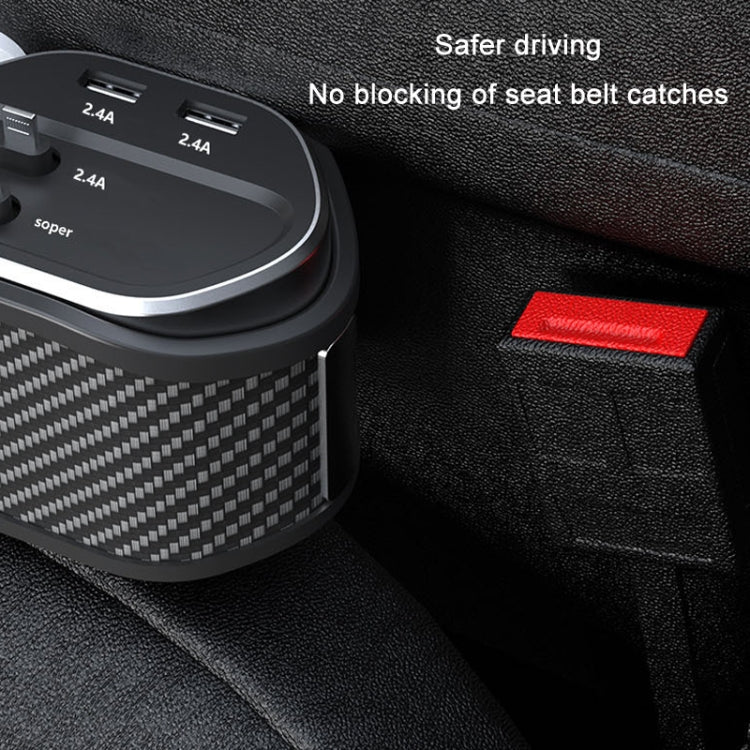 Car Seat Clip Organizer Multifunctional Car Charger, Specification: Wireless Charge