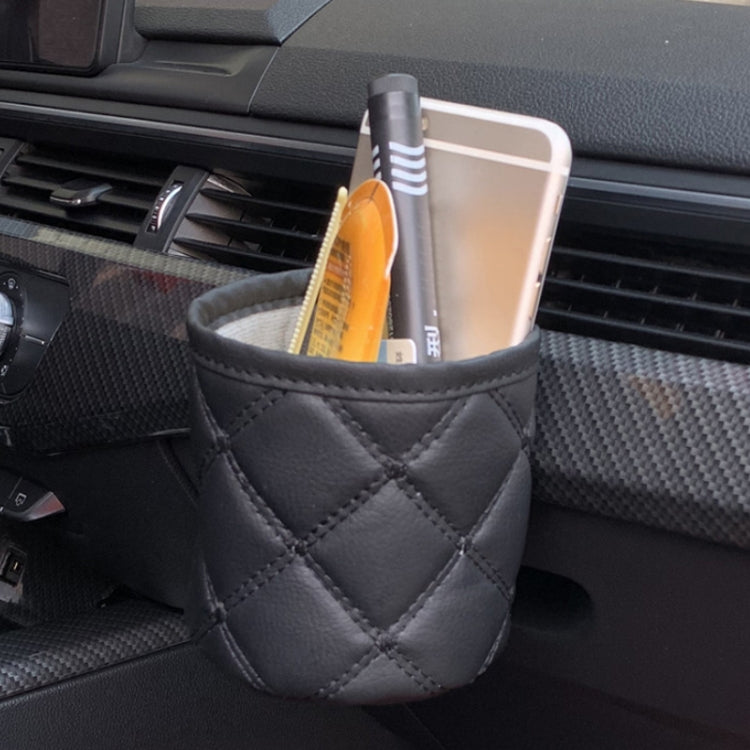 2pcs Multifunctional Hanging Car Air Vent Storage Organizer