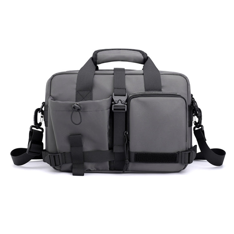 HAOSHUAI 822 Men Large Capacity Casual Shoulder Messenger Bag Handle Computer Bag