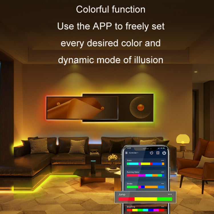 WIFI Wireless Symphony Light Bar Music Smart APP 2.4G Controller, Specification: Single Head