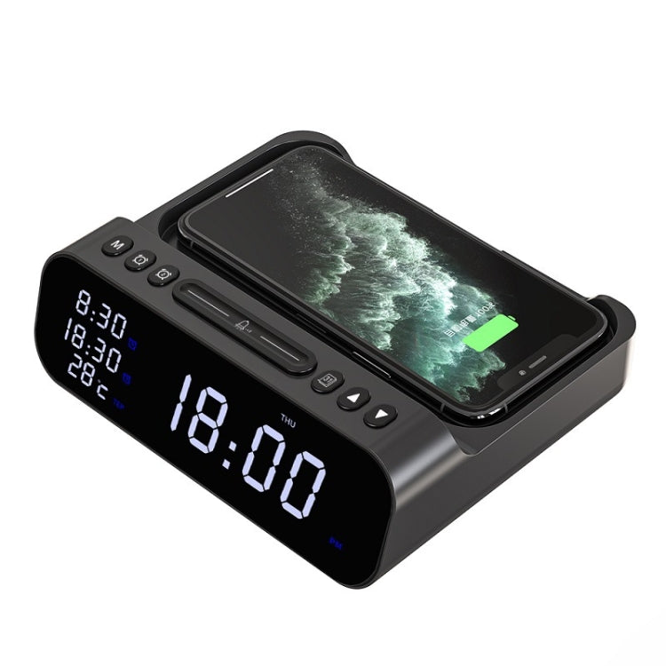 15W  5-in-1 Alarm Clock Mobile Phone Wireless Charger Fast Charging