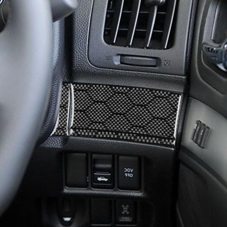 For Infiniti G37/G25/Q60 4pcs /Set Right-Hand Drive Steering Wheel Button Left Cover Sticker - Black