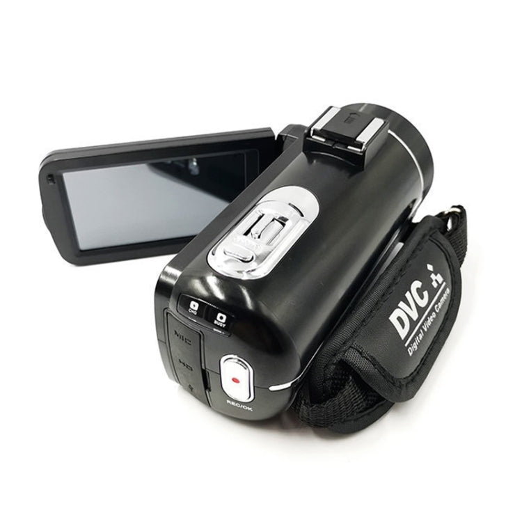DV-06 2.7K 48 Million HD Reversible LED Light Digital Video Camera With Remote Control(Standard)