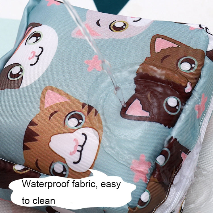 3pcs XK01 Cartoon Portable Waterproof Sanitary Storage Bag Cosmetic Bag