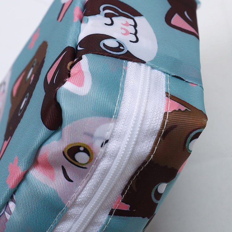 3pcs XK01 Cartoon Portable Waterproof Sanitary Storage Bag Cosmetic Bag