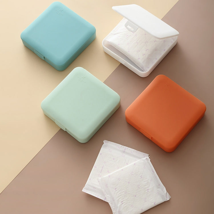 2pcs Portable Large Capacity Waterproof Sanitary Napkin Storage Box