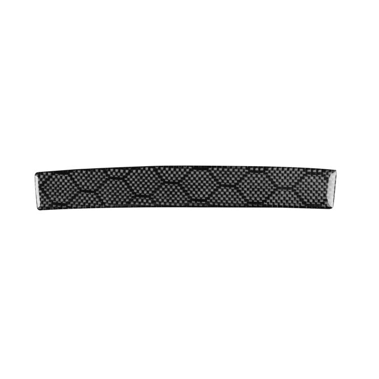 For Infiniti G37/G25/Q60 CD Panel Lower Decorative Strip Sticker - Black
