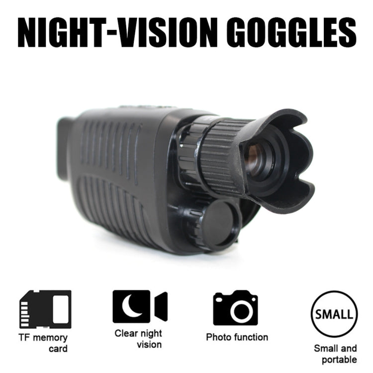 Video Pictures 5X HD 1080P Digital Night Visual Instrument Infrared Single Tube Binoculars+32G Memory+4 in 1 Reader
