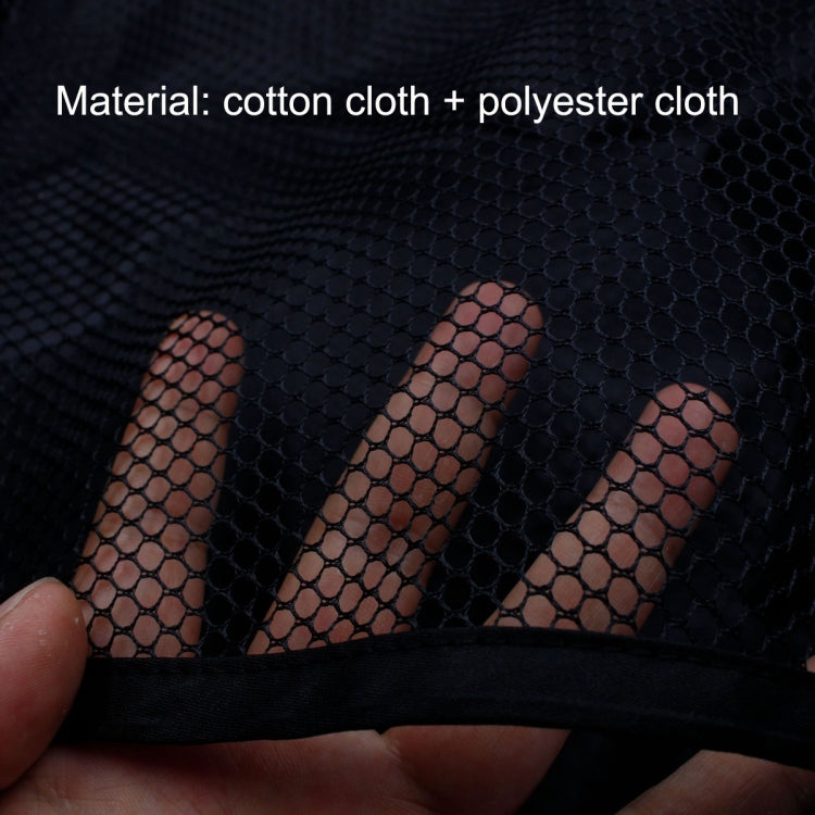 Dustproof Seat Cover For Grass Cutter / Agricultural Vehicle / Forklift / Tractor, Size: 11 Inch (Gray Black)