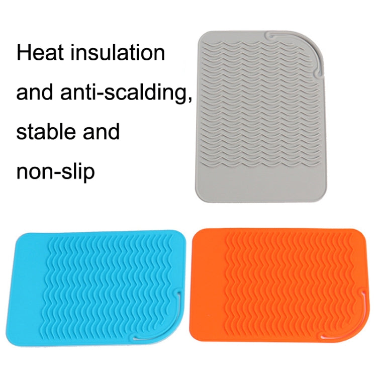3pcs Curl Rod Insulation Sleeve Straight Hair Silicone Heat Insulation Pad