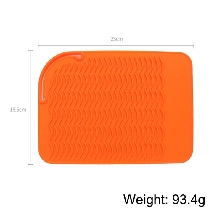 3pcs Curl Rod Insulation Sleeve Straight Hair Silicone Heat Insulation Pad
