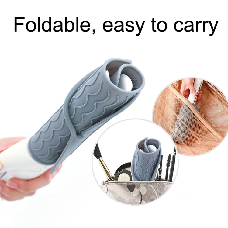 3pcs Curl Rod Insulation Sleeve Straight Hair Silicone Heat Insulation Pad