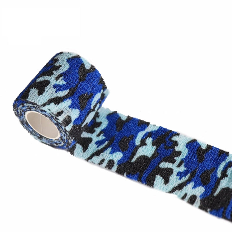 5pcs Self-adhesive Non-woven Outdoor Camouflage Tape Bandage 4.5m x 5cm