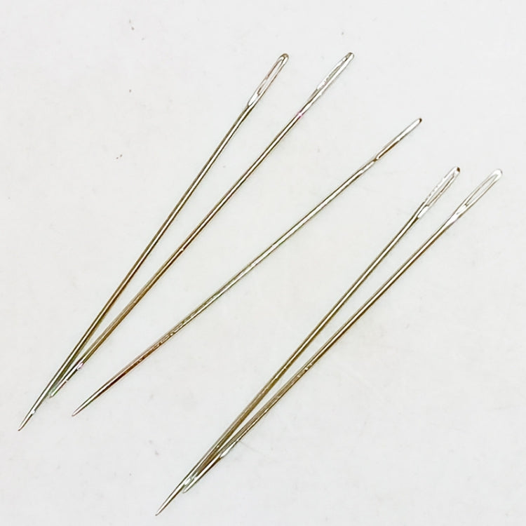 10pcs Big Eye Stainless Steel Embroidery Sewing Needle Tool Set