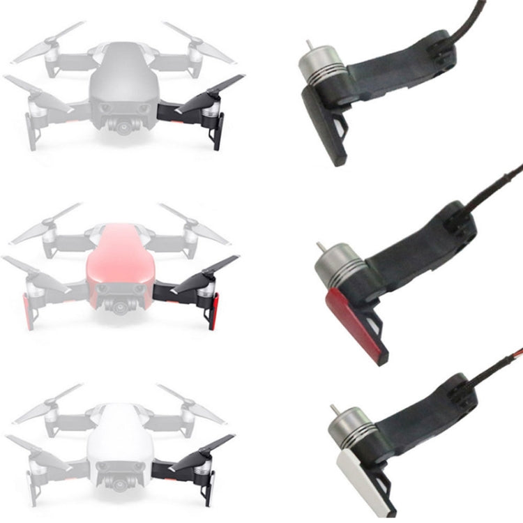 For DJI Mavic Air Motor Front Arm Maintenance Accessories, Style: Left Front (Red)