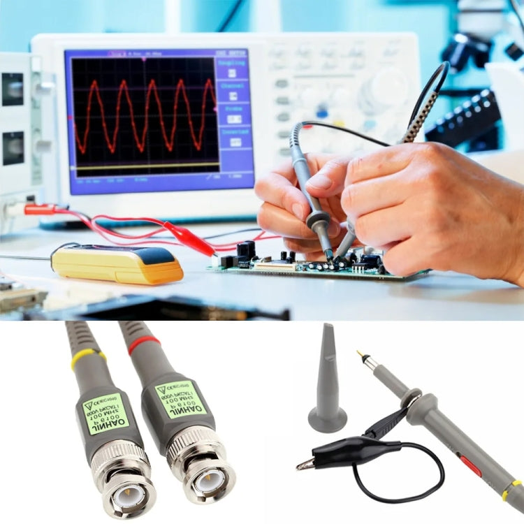 P6100 Oscilloscope Probe DC-100MHz BNC Connectors Scope Clip Probe
