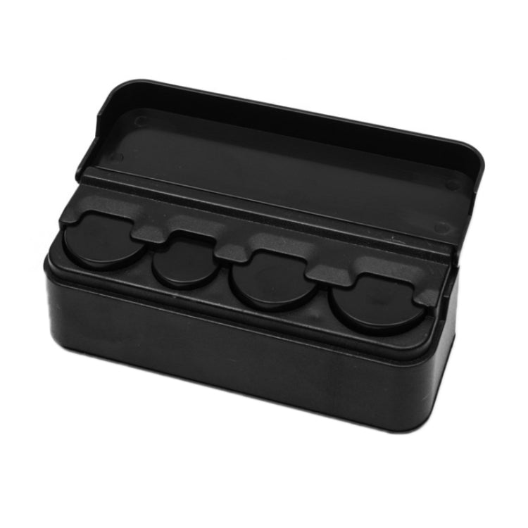 2pcs Home Car Dual-purpose Change And Coin Storage Box(11.5x4x3.5cm)