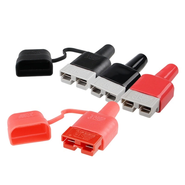 5pcs SG50A 600V UPS Power Connector Joint PVC Rubber Sleeve, Specification: First Generation Red