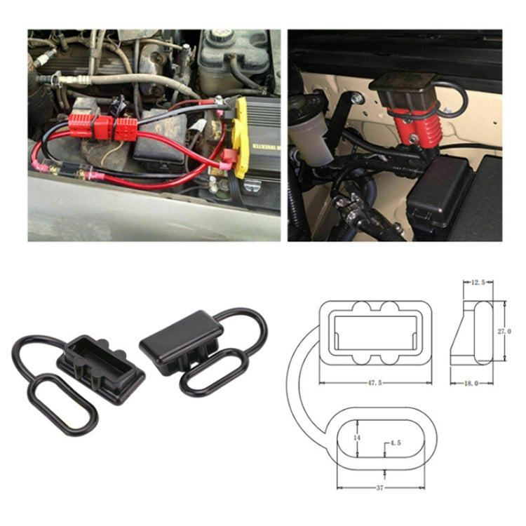 5pcs SG50A 600V High Current Connector UPS Power Supply Dustproof Connector Cover