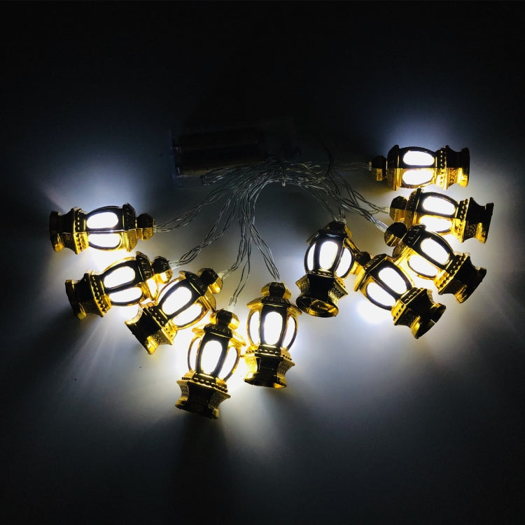 1.65m 10 Lights Battery Model 3D Palace Lights Decorative String Lights Eid Al-Adha Holiday Lights