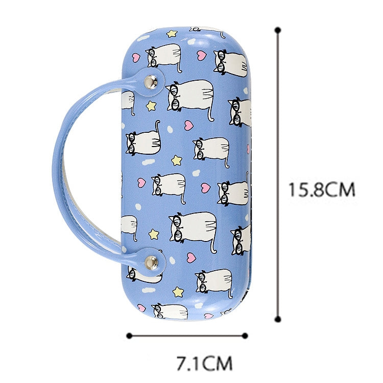 T2911 Cute Cartoon Anti-stress Handheld Children Glasses Box