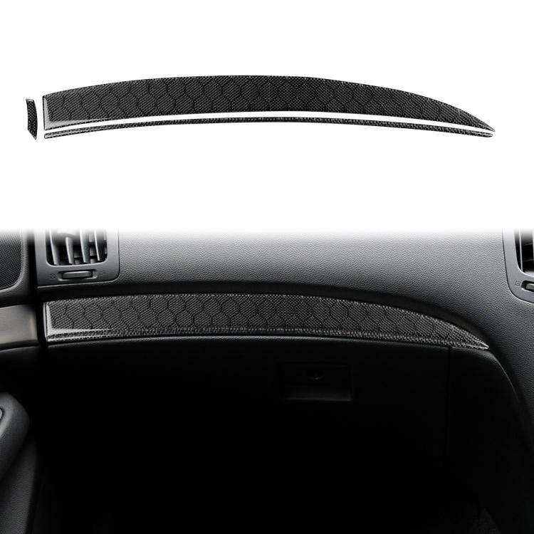 For Infiniti G35/G37/G25/Q60 3pcs /Set Right-Hand Drive Air Outlet Sticker - Black