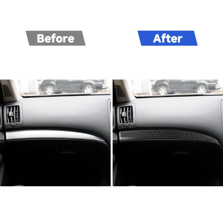 For Infiniti G35/G37/G25/Q60 3pcs /Set Right-Hand Drive Air Outlet Sticker - Black