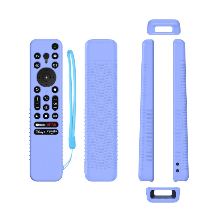 Y56 Voice Remote Silicone Anti-Fall Protective Case For Sony RMF-TX800U/C/P/T/900U