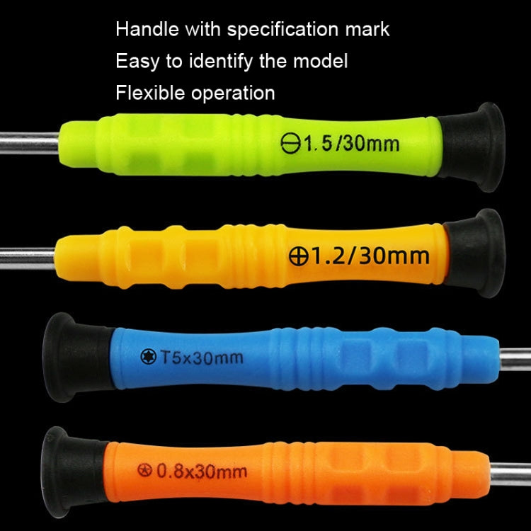 20pcs Mini Screwdriver Anti-Slip Mobile Phone Disassembly Maintenance Tools, Series: 2.0 Phillips