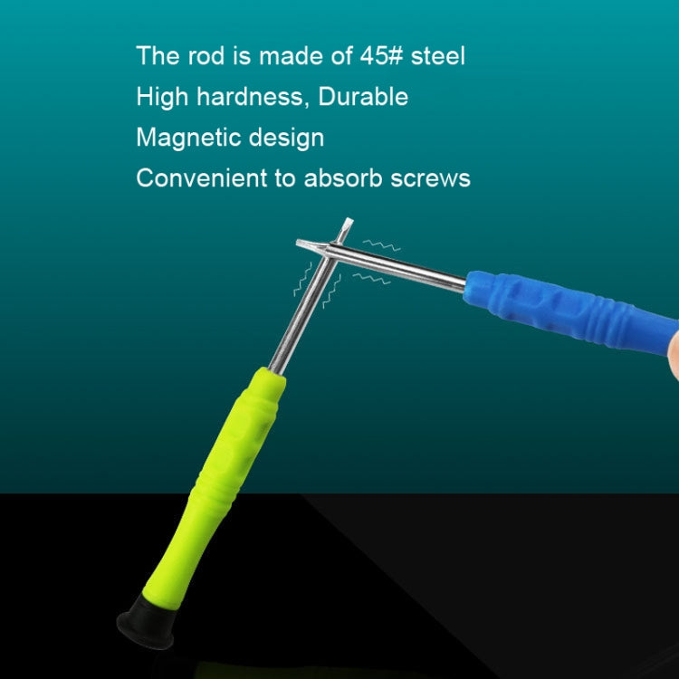 20pcs Mini Screwdriver Anti-Slip Mobile Phone Disassembly Maintenance Tools, Series: 0.6Y