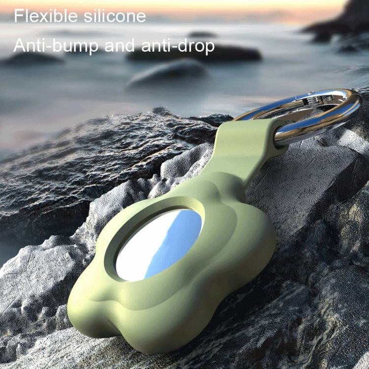 For AirTag 5pcs AT03 Tracker Case Positioning Anti-loss Device Storage Keychain Cover