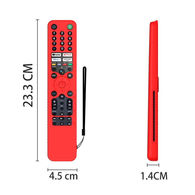 For Sony RMF/MG3-TX520U Y52 Voice Remote Anti-Drop Silicone Protective Cover