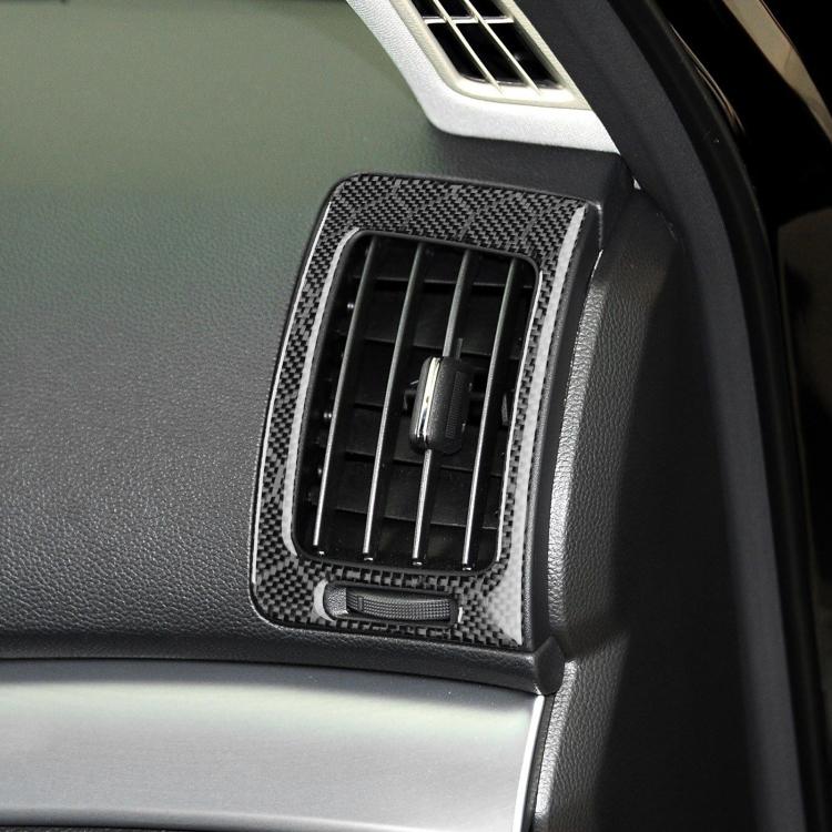 For Infiniti G35/G37/G25/Q60 2pcs /Set Universal Air Outlet Sticker For Left And Right Driving - Black
