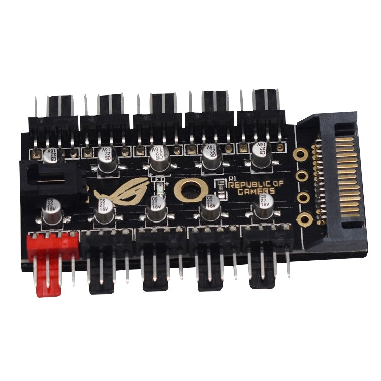 Mainboard PWM HUB Computer Temperature Control Speed Control Board Chassis Fan Controller
